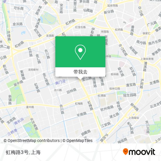 虹梅路3号地图