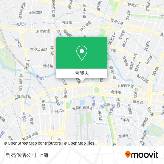 哲亮保洁公司地图