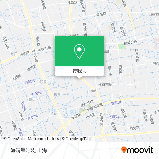 上海清舜时装地图