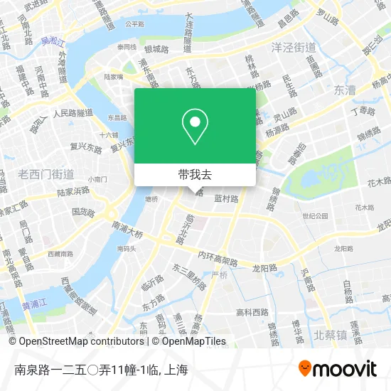 南泉路一二五〇弄11幢-1临地图