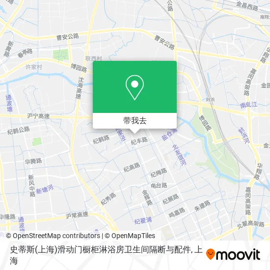 史蒂斯(上海)滑动门橱柜淋浴房卫生间隔断与配件地图
