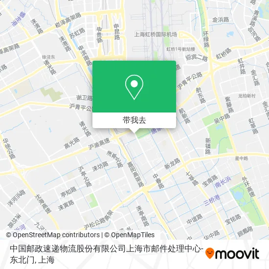 中国邮政速递物流股份有限公司上海市邮件处理中心-东北门地图