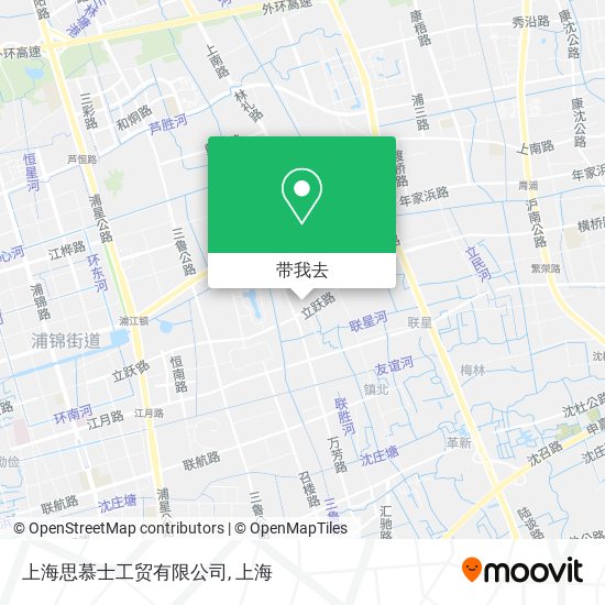 上海思慕士工贸有限公司地图
