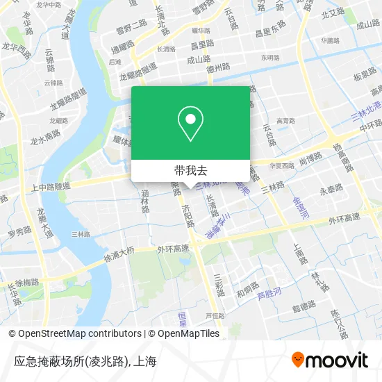 应急掩蔽场所(凌兆路)地图