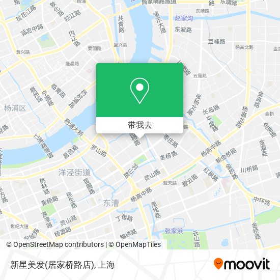 新星美发(居家桥路店)地图
