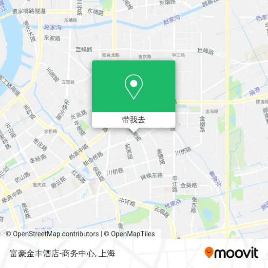 富豪金丰酒店-商务中心地图