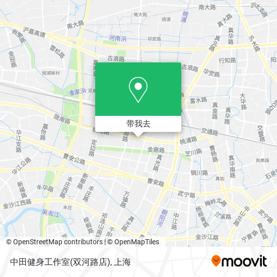 中田健身工作室(双河路店)地图