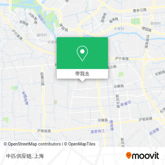 中匹供应链地图