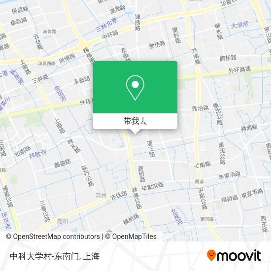 中科大学村-东南门地图