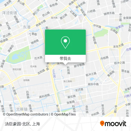 汤臣豪园-北区地图