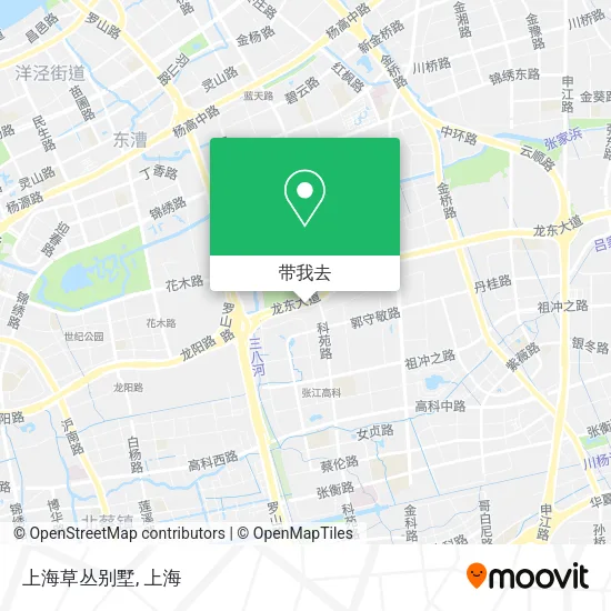 上海草丛别墅地图