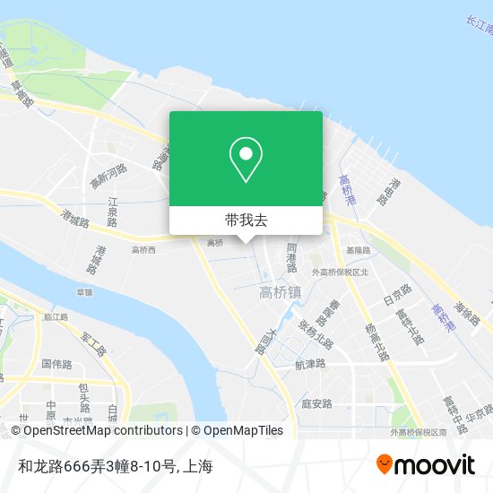 和龙路666弄3幢8-10号地图