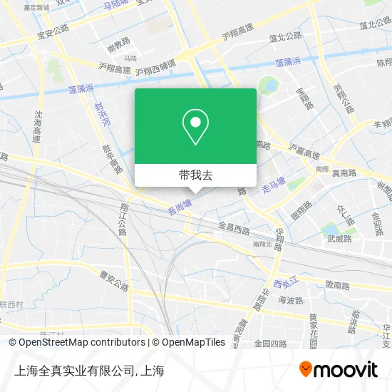 上海全真实业有限公司地图