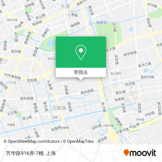 芳华路916弄-7幢地图