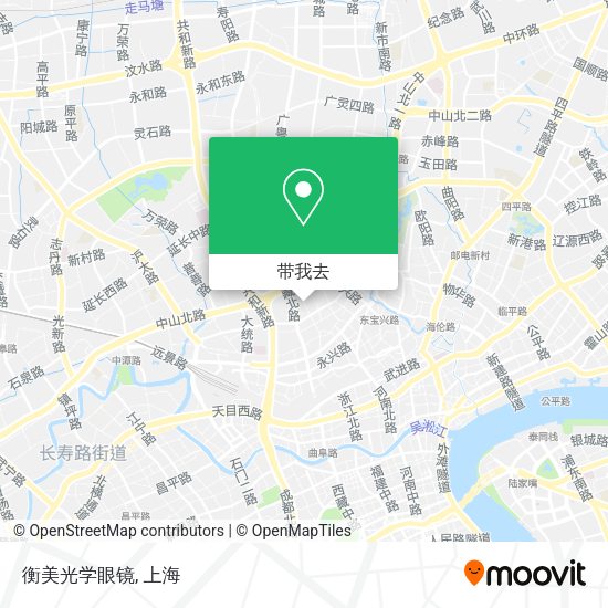 衡美光学眼镜地图
