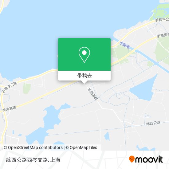 练西公路西岑支路地图