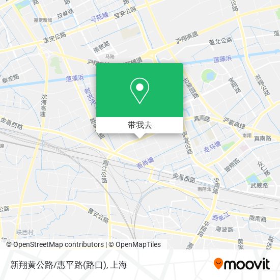 新翔黄公路/惠平路(路口)地图