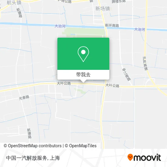 中国一汽解放服务地图