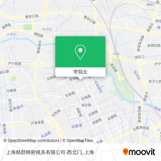 上海精群精密模具有限公司-西北门地图