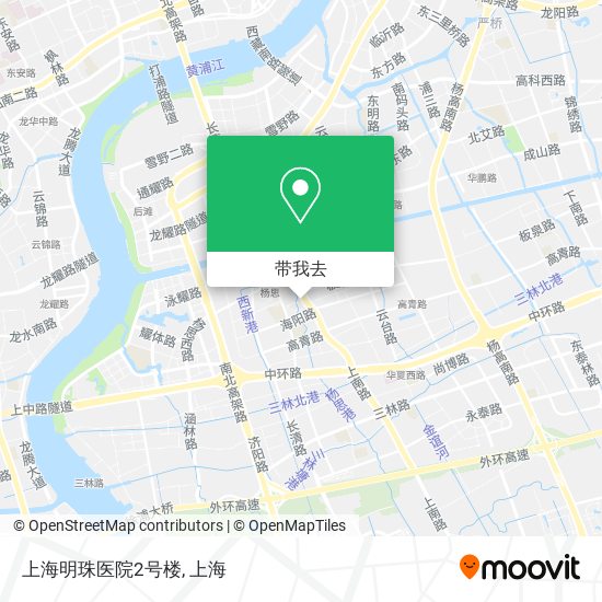 上海明珠医院2号楼地图