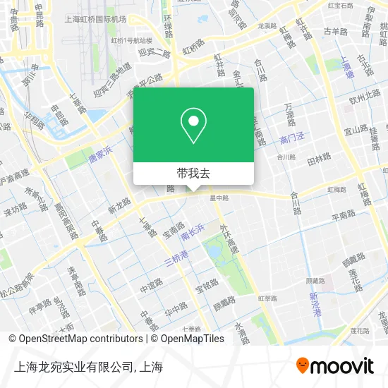 上海龙宛实业有限公司地图