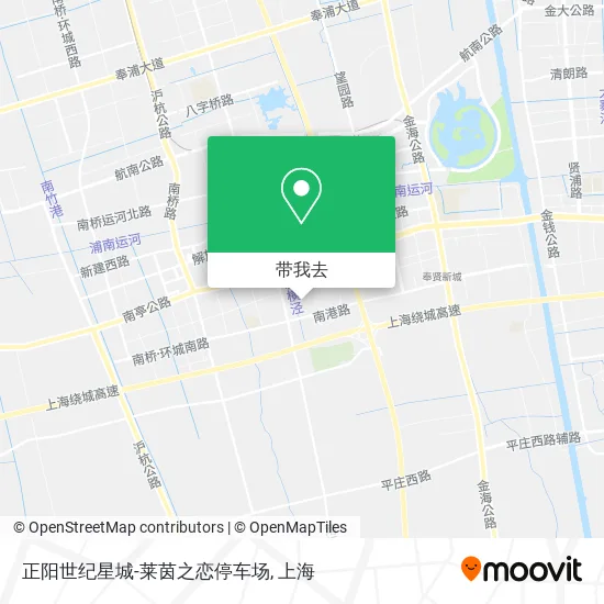 正阳世纪星城-莱茵之恋停车场地图