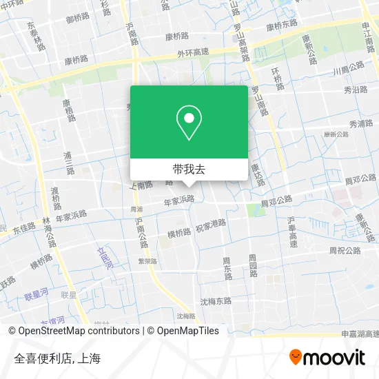 全喜便利店地图