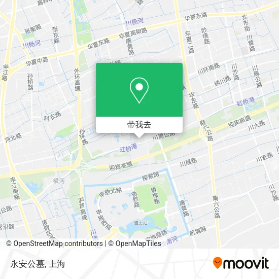 永安公墓地图