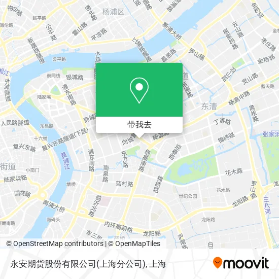 永安期货股份有限公司(上海分公司)地图