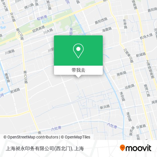 上海昶永印务有限公司(西北门)地图