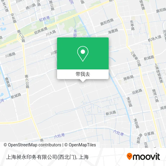 上海昶永印务有限公司(西北门)地图