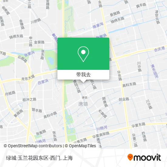 绿城·玉兰花园东区-西门地图