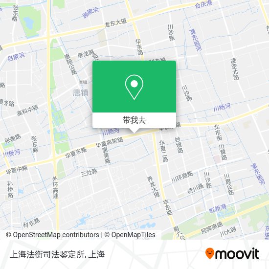 上海法衡司法鉴定所地图