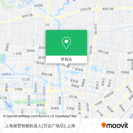 上海燊慧智能机器人(万达广场店)地图