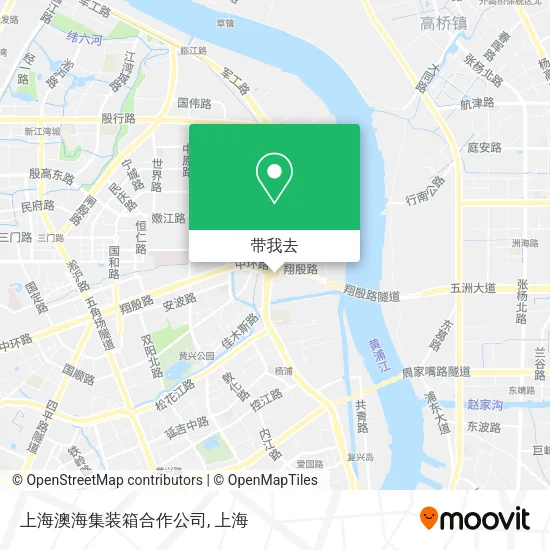 上海澳海集装箱合作公司地图