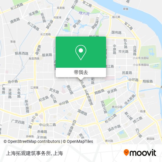 上海拓观建筑事务所地图