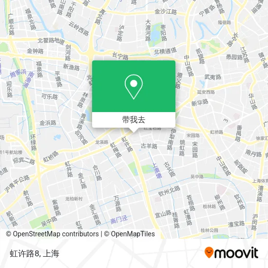 虹许路8地图