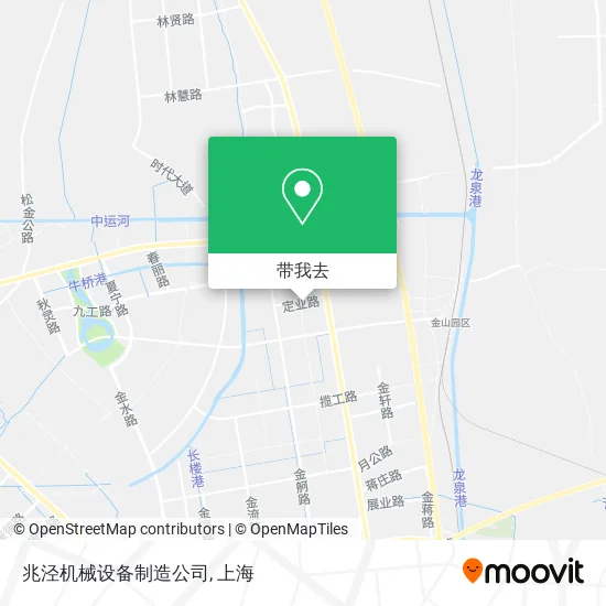 兆泾机械设备制造公司地图