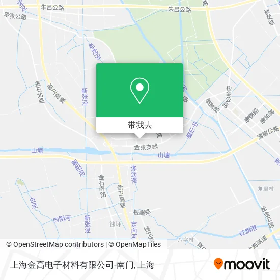 上海金高电子材料有限公司-南门地图