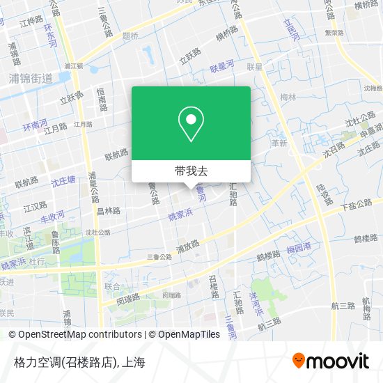 格力空调(召楼路店)地图
