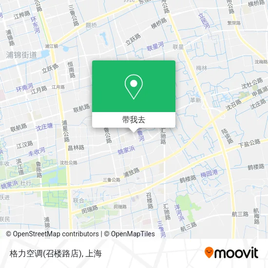 格力空调(召楼路店)地图