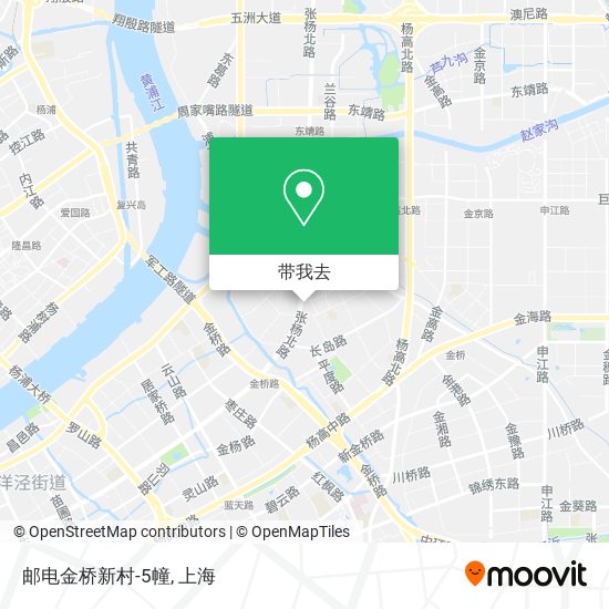 邮电金桥新村-5幢地图