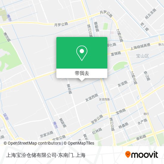 上海宝汾仓储有限公司-东南门地图