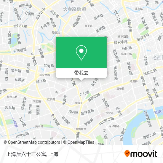 上海后六十三公寓地图