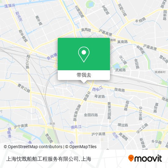 上海忱戬船舶工程服务有限公司地图