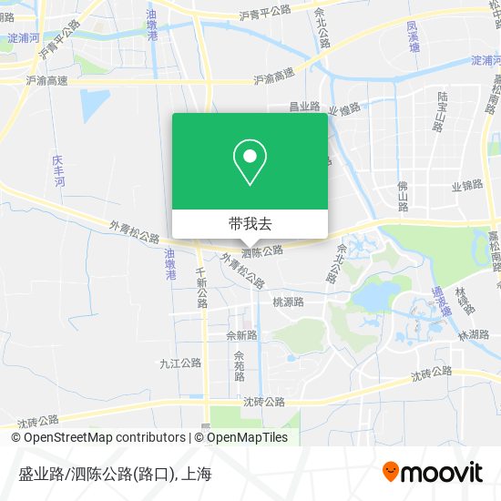 盛业路/泗陈公路(路口)地图