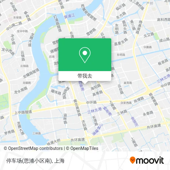 停车场(思浦小区南)地图