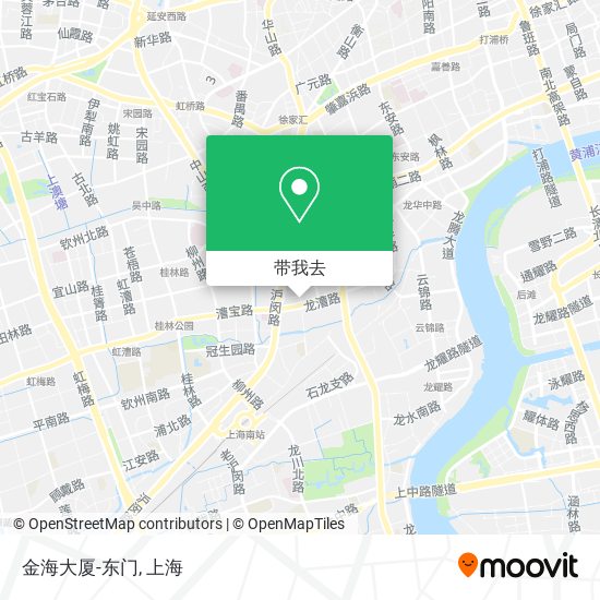 金海大厦-东门地图