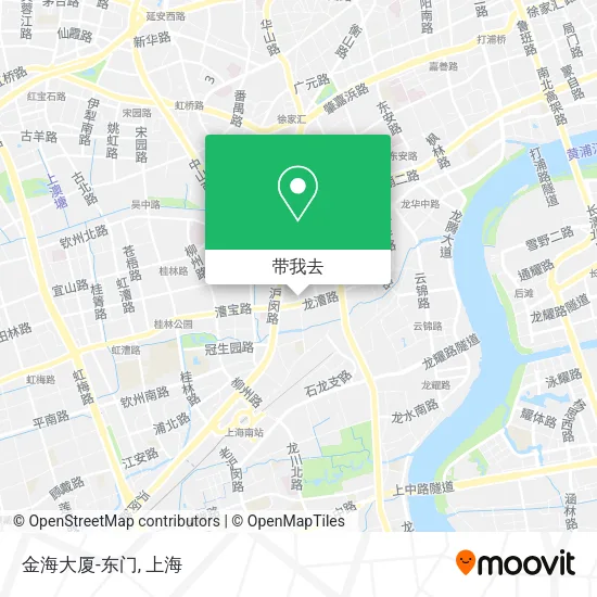 金海大厦-东门地图