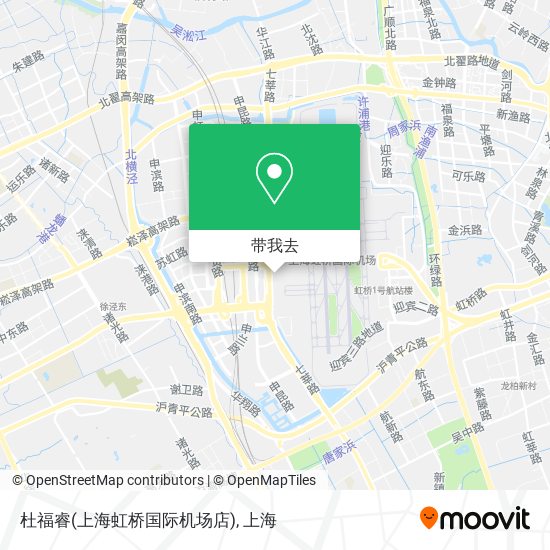 杜福睿(上海虹桥国际机场店)地图